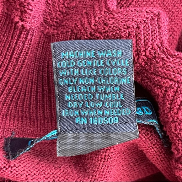 Select + Trend Maroon Turtleneck Sweater - Picture 6 of 7